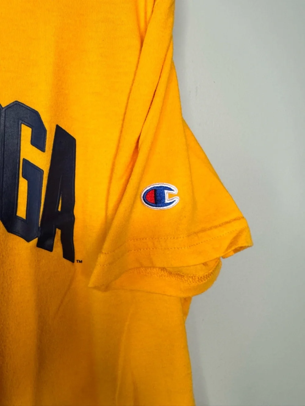 Champion Chattanooga Mocs Men’s Crew Neck Short Sleeve T Shirt - Size Large - Picture 3 of 7